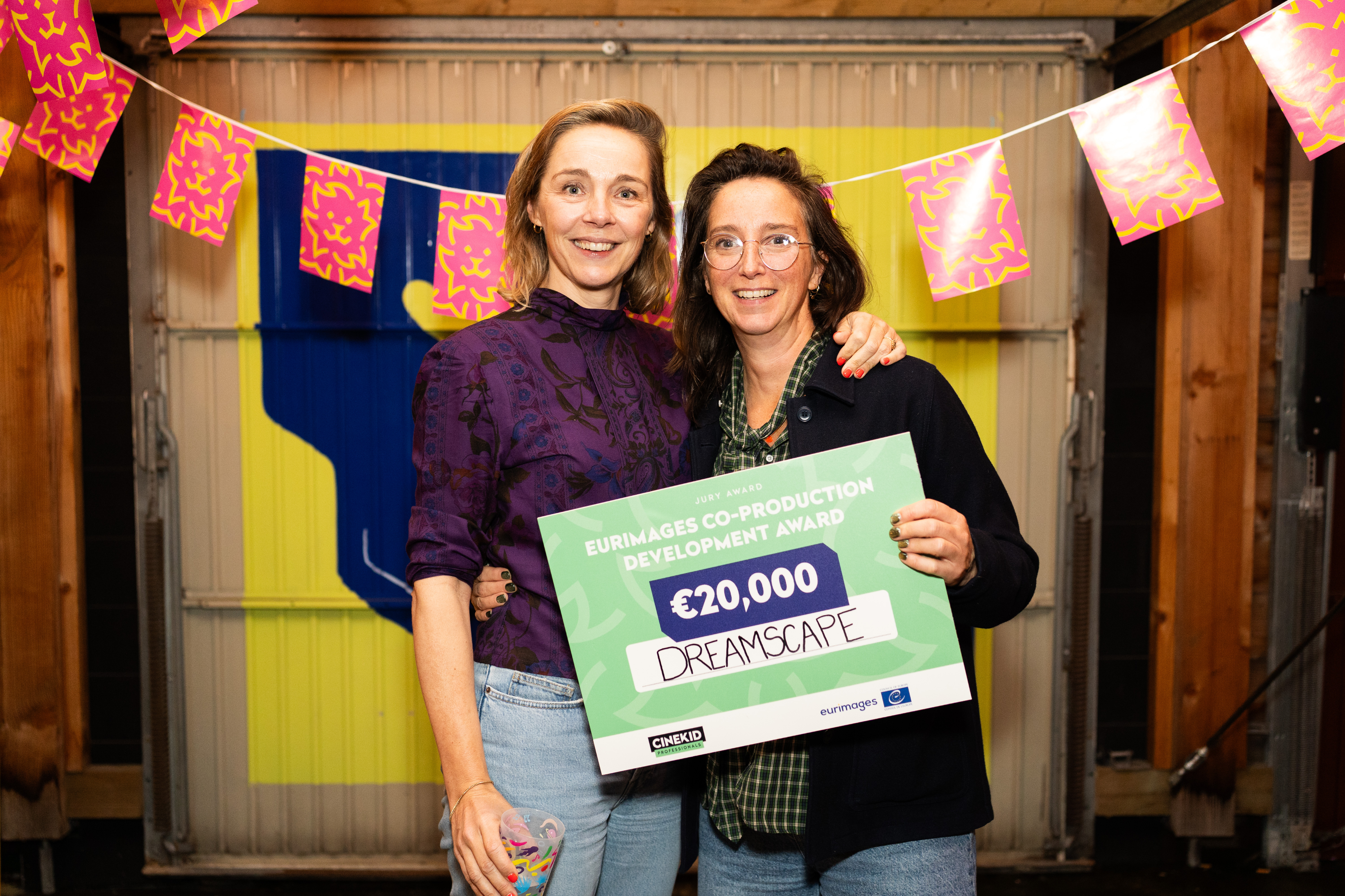 The winnaars van de Eurimages Co-production Development Award