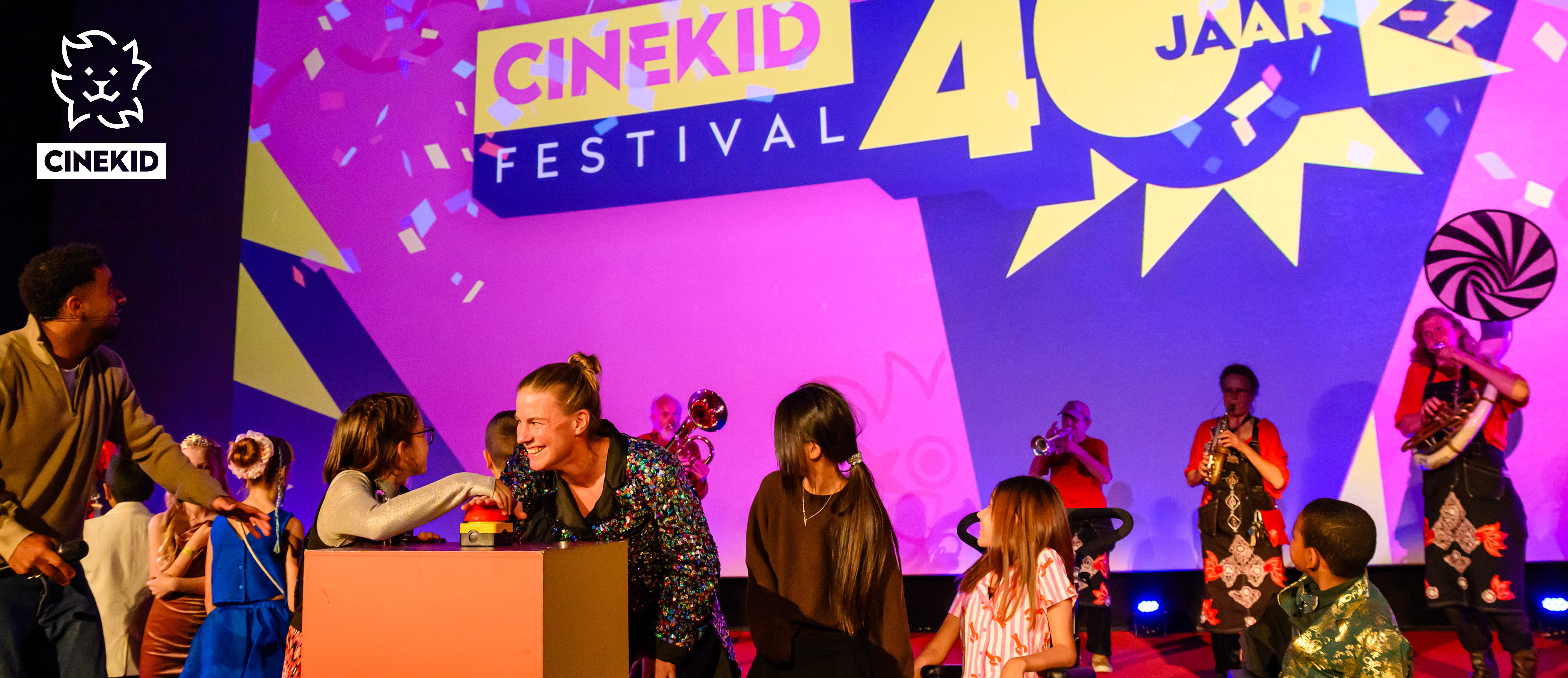 De jubileumeditie van Cinekid Festival is feestelijk geopend!